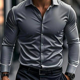 Десислава - Елегантна риза с дълги ръкави и копчета