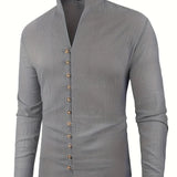 Полина - Лека памучна риза с дълги ръце