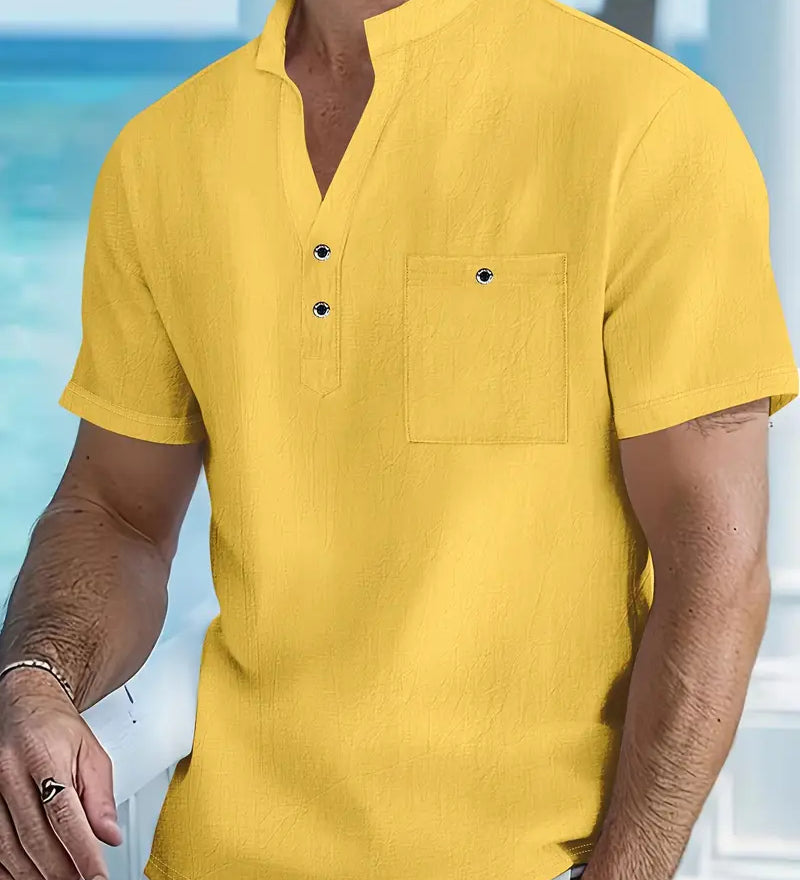 Надежда - Елегантна риза с къс ръкав