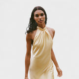 Татяна - Халтерна сатенена рокля