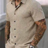 Мария - Лека риза с къс ръкав от лен