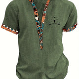 Яна - Елегантна риза с къси ръкави