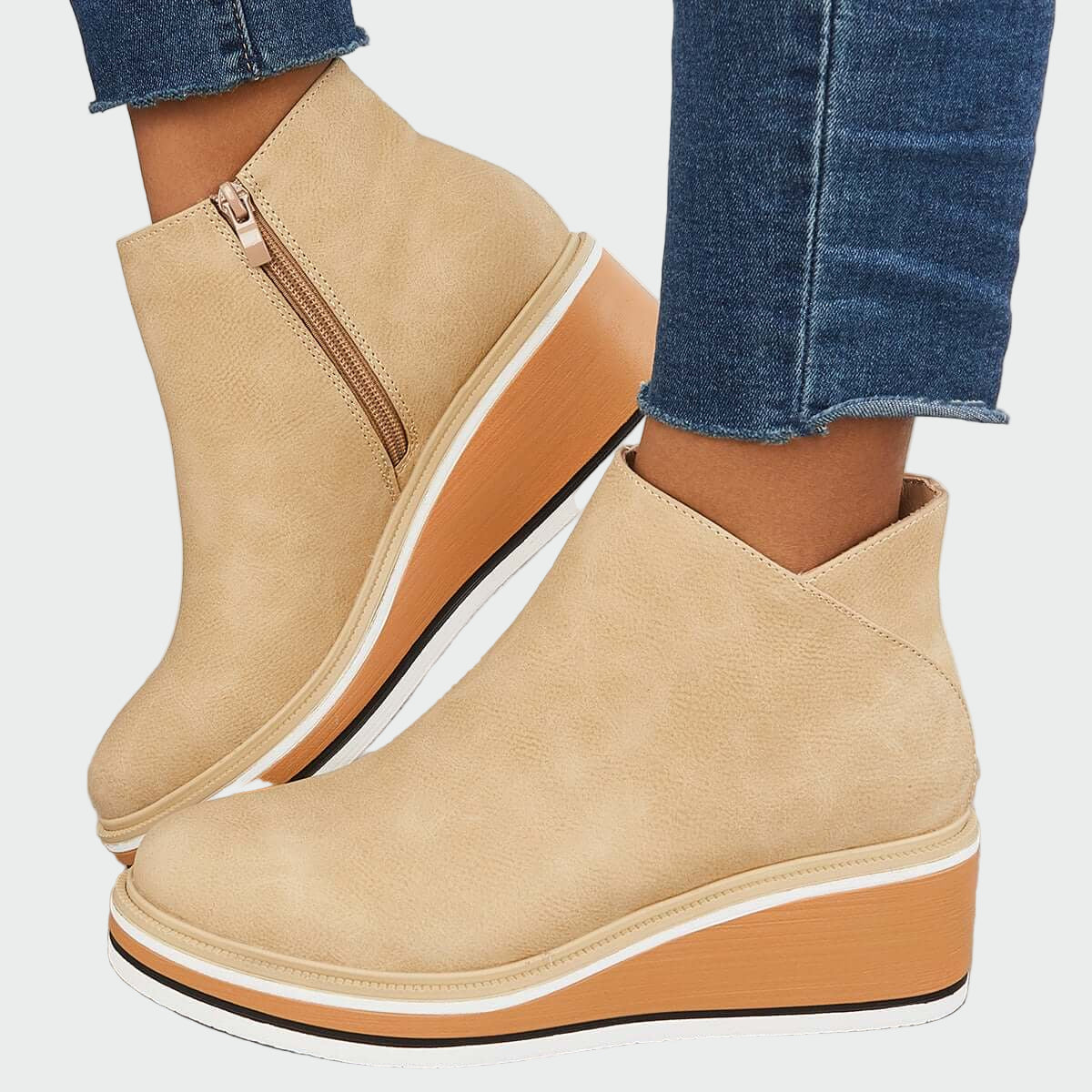 Гергана - Ортопедични кожени ботуши