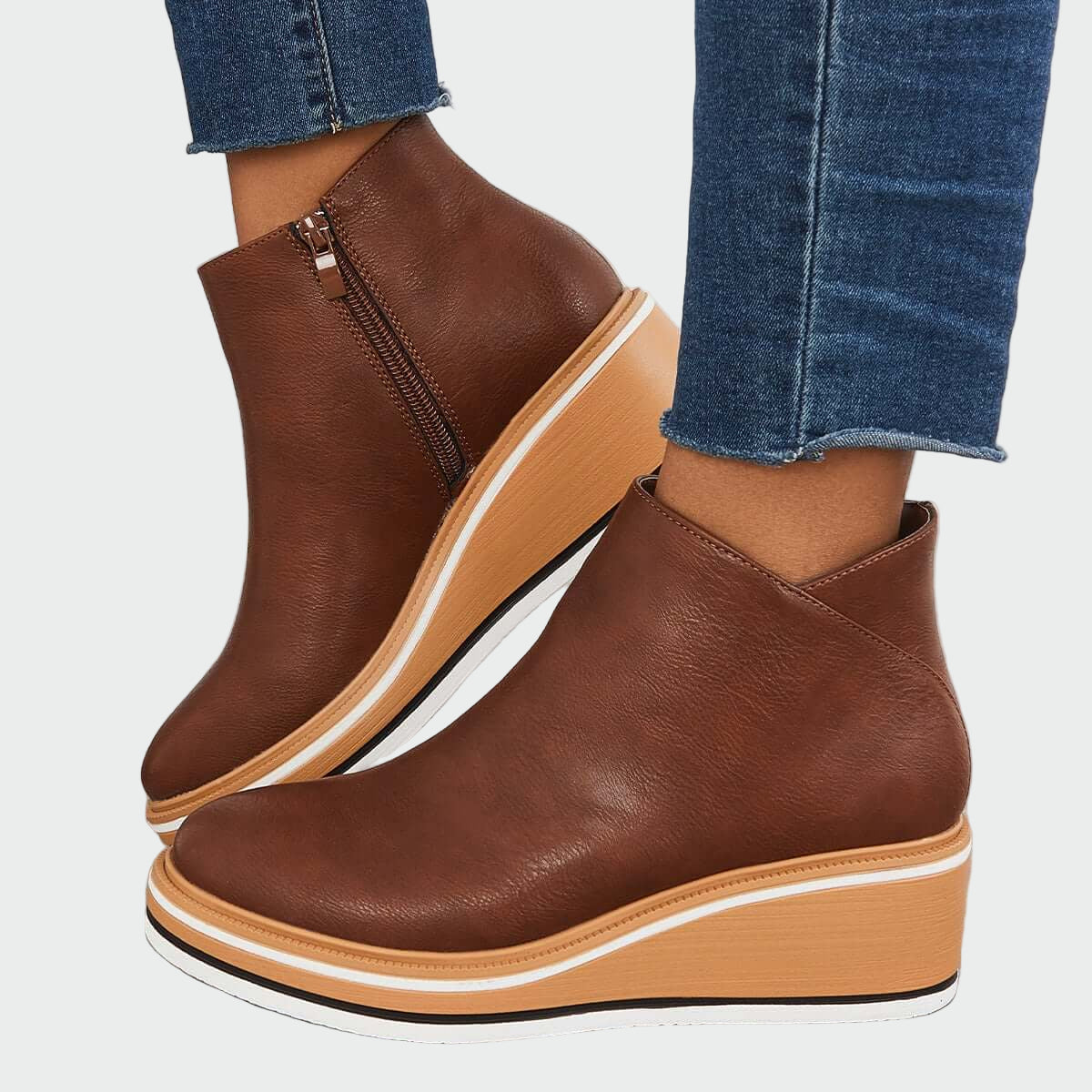 Гергана - Ортопедични кожени ботуши