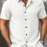 Мария - Лека риза с къс ръкав от лен