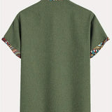 Яна - Елегантна риза с къси ръкави