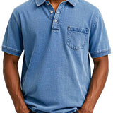 Симона - Винтидж поло риза за мъже