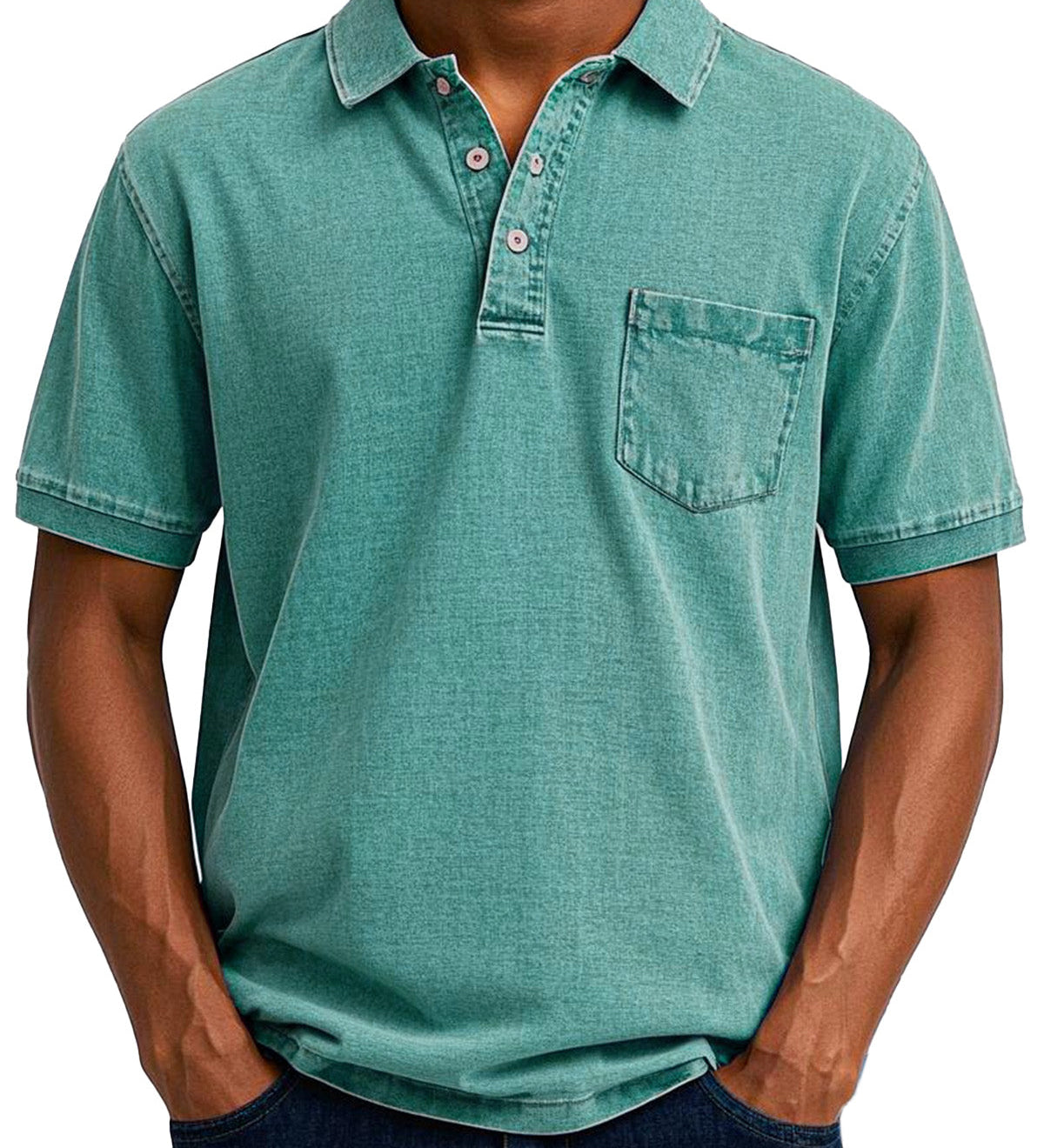 Симона - Винтидж поло риза за мъже