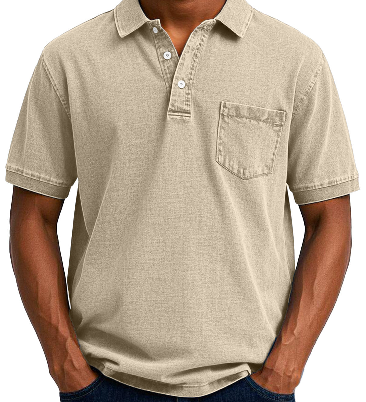 Симона - Винтидж поло риза за мъже