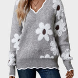 Екатерина - Елегантна блуза с цветя