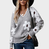 Екатерина - Елегантна блуза с цветя