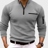 Гергана - Блуза с дълга ръка и цип