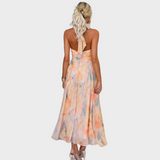 Татяна - Миди рокля Цъфтеж