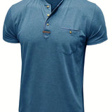 Теодора - Стилна тениска с кръгло деколте и джоб