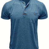 Теодора - Стилна тениска с кръгло деколте и джоб