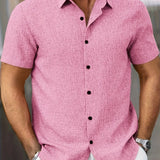 Мария - Лека риза с къс ръкав от лен