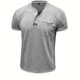 Теодора - Стилна тениска с кръгло деколте и джоб