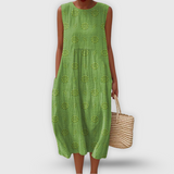 Гергана - Елегантна Памучна Рокля