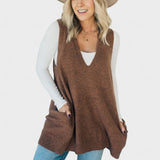 Даниела - Удобен плетен жилет