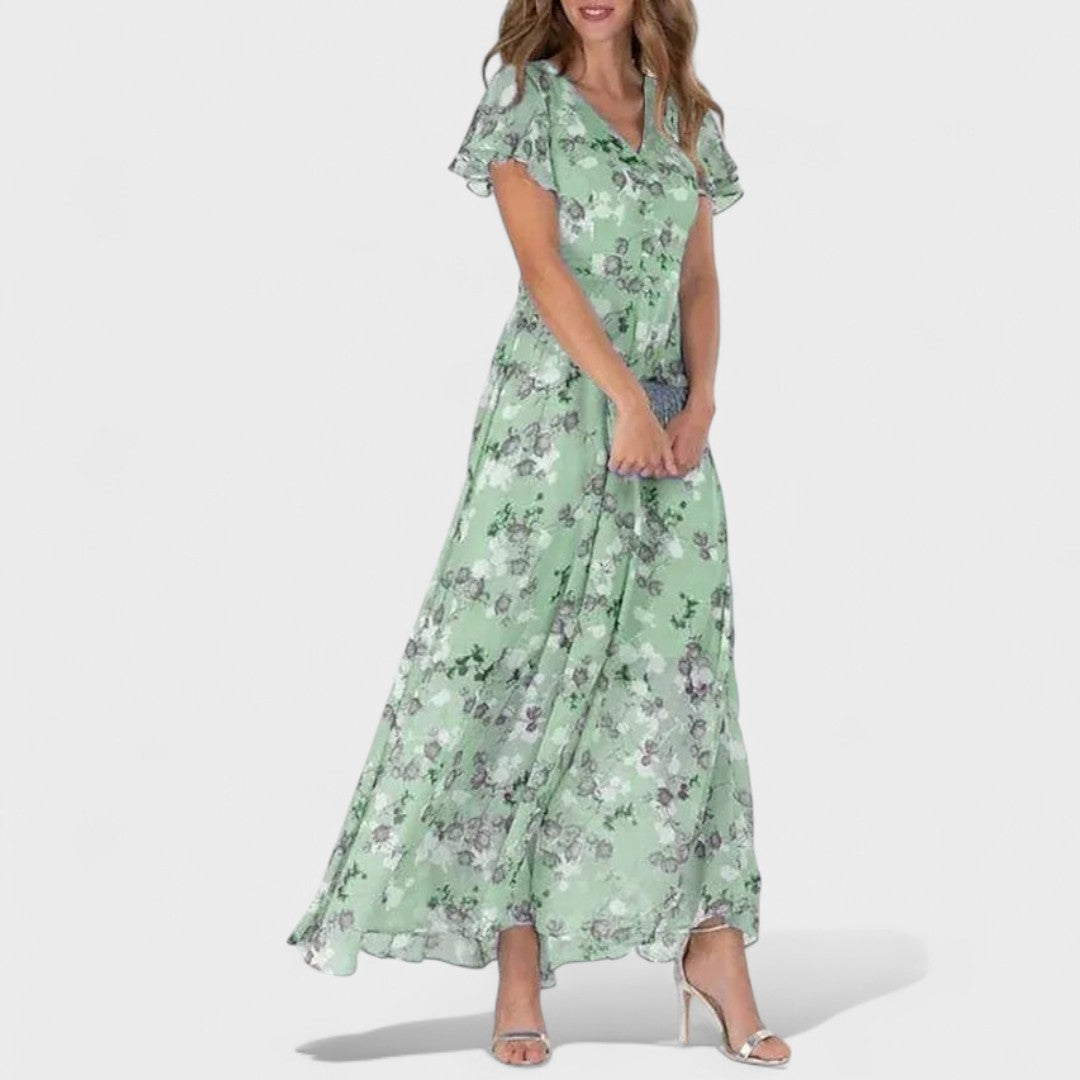 Десислава - Луксозна дълга рокля с елегантен крой