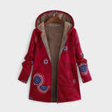 Даниела - Топла и мека якна с качулка