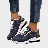 Десислава - Ортопедични обувки с цип и дебела подметка