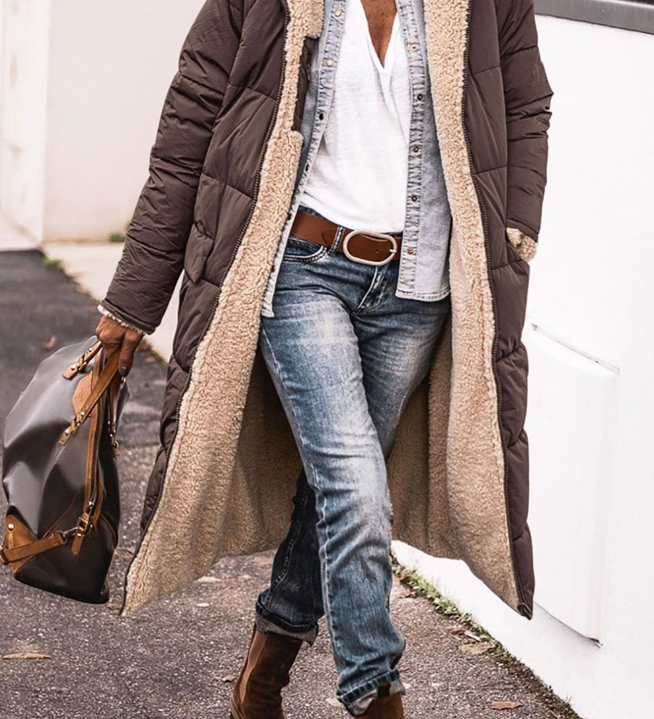 Катя - Елегантен Обратен Палто