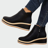 Гергана - Ортопедични кожени ботуши