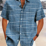 Десислава - Елегантна риза с райе и каре