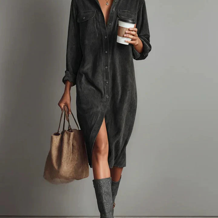 Надежда - Елегантна ежедневна рокля с мека кройка