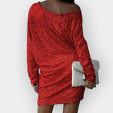 Теодора - Вечерна рокля с пайети