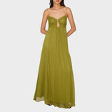 Десислава - Макси рокля с ключова дупка