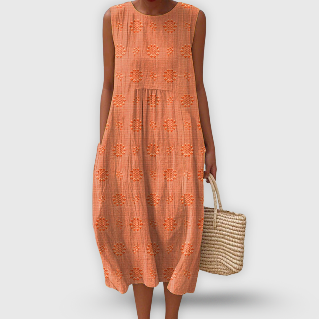 Гергана - Елегантна Памучна Рокля