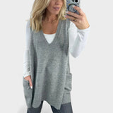 Даниела - Удобен плетен жилет