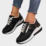 Десислава - Ортопедични обувки с цип и дебела подметка