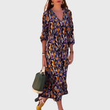 Мирослава - Макси рокля с ретро стил