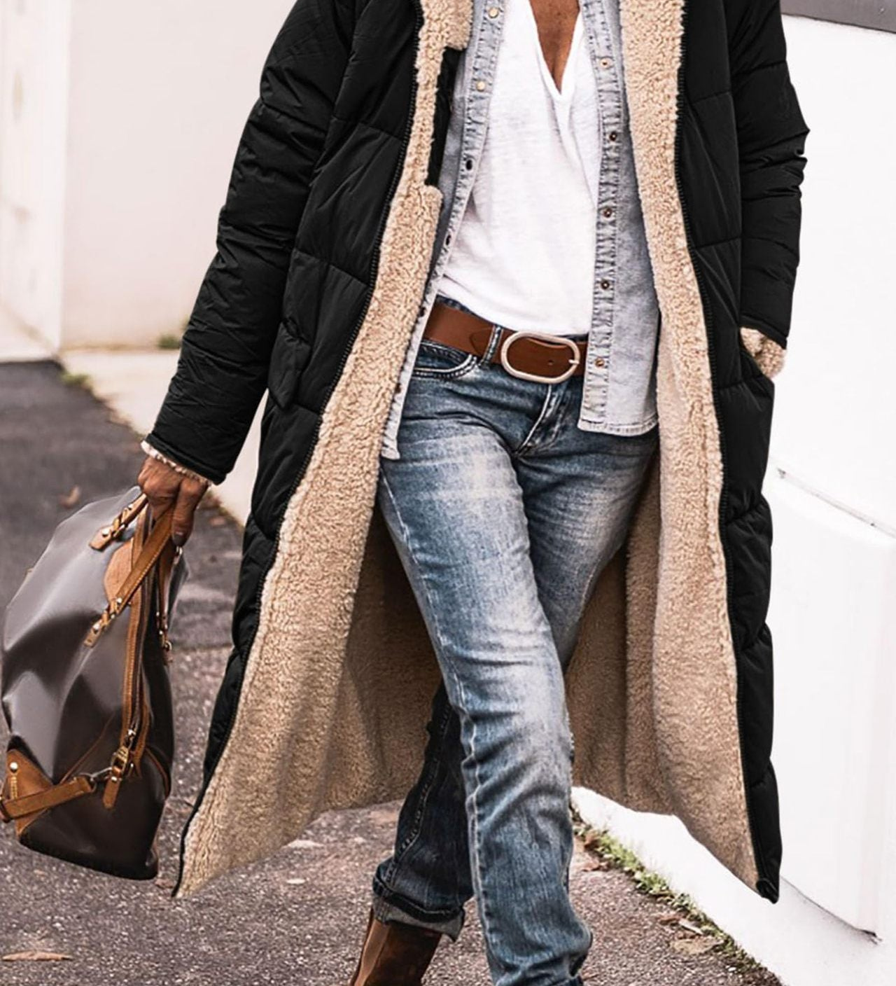 Катя - Елегантен Обратен Палто