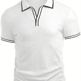 Даниела - Елегантно поло с къси ръкави