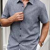 Мария - Лека риза с къс ръкав от лен