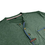 Теодора - Стилна тениска с кръгло деколте и джоб