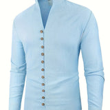 Полина - Лека памучна риза с дълги ръце