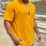 Десислава - Елегантна лятна риза с висока яка