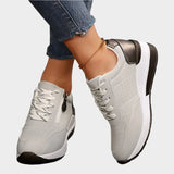 Десислава - Ортопедични обувки с цип и дебела подметка