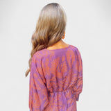 Калина - Миди рокля с V-образно деколте