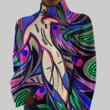 Магдалена - Ретро Абстрактен Бял Нюд Гръб