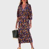 Мирослава - Макси рокля с ретро стил