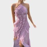 Виктория - Ръбеста Маки Рокля