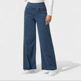 Мира - Дънкови панталони с широк крачол