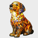 Радостина - Лампа с форма на Голдън Ретривър