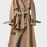 Емилия - Класическо палто тип тренч